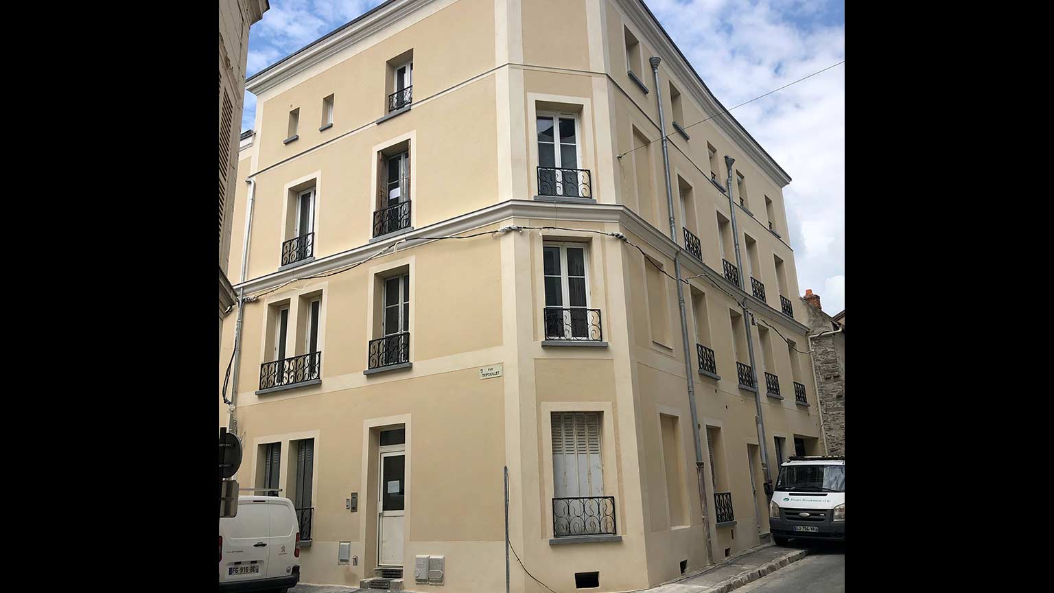 Réhabilitation façade immeuble - Après travaux