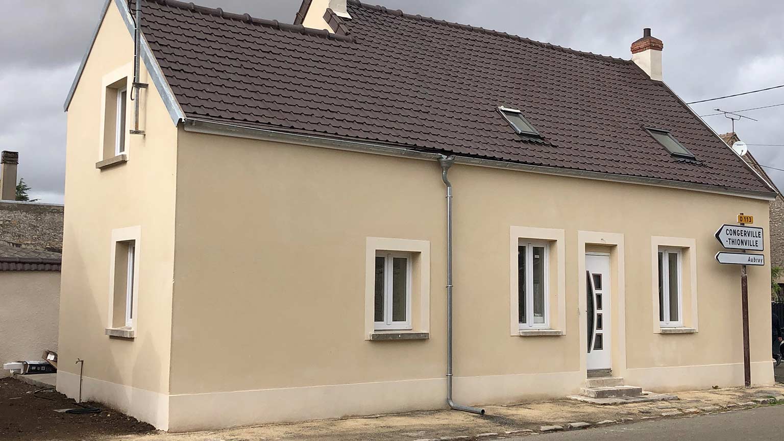 Réhabilitation maison Mérobert - Après Travaux