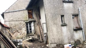 Réhabilitation maison Mérobert - Délabrement
