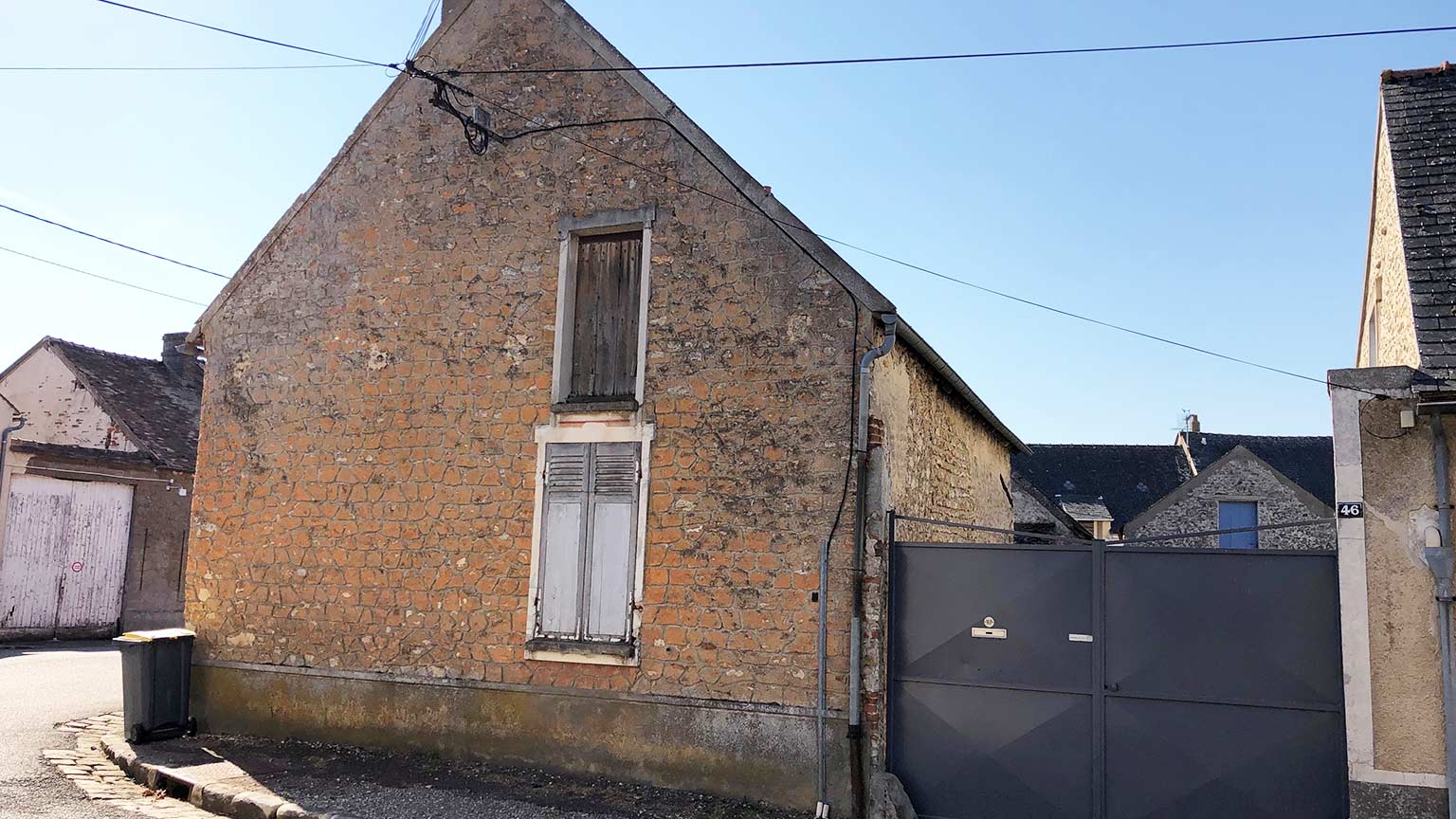 Réhabilitation maison Mérobert - Garage