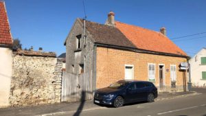 Réhabilitation maison Mérobert - entrée