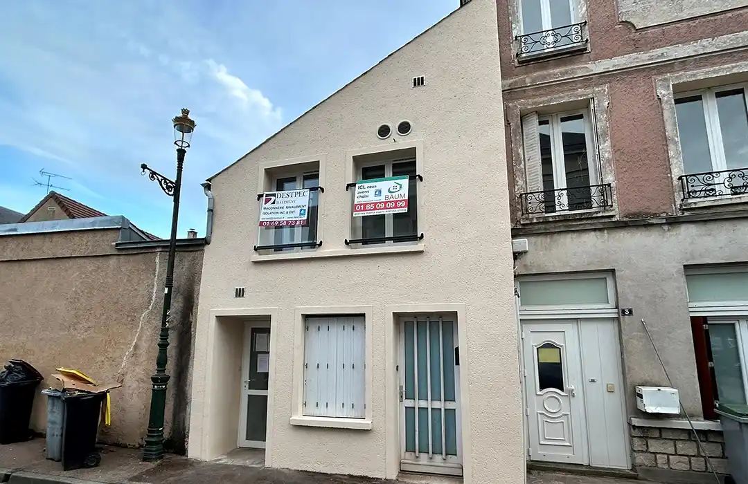 Rénovation de façade Etampes – Destpec Rénovation de façade Etampes - Destpec